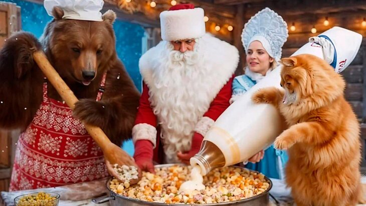 В Новый год не обойтись без поздравлений от главного героя 2025-го — искусственного интеллекта