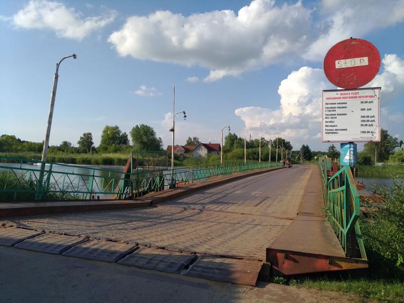 Для Полесского района нашли наплавной мост за 199 млн рублей