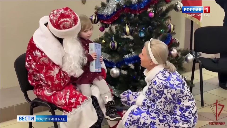 Калининградские росгвардейцы исполнили детские мечты в рамках акции «Ёлка желаний»