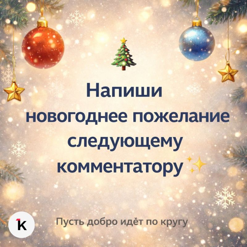 Новогодняя эстафета пожеланий: участвуйте в розыгрыше фирменного подарка от нашей редакции