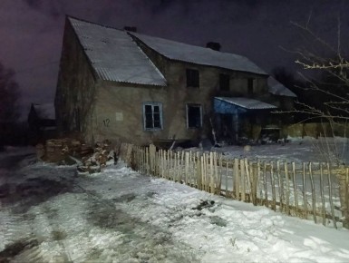 Ночью в Калининградской области погиб мужчина