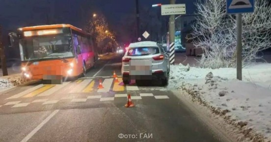 В Калининграде на улице Подполковника Емельянова водитель сбил женщину