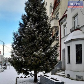 Снежное утро в Советске.. С Рождеством, друзья!