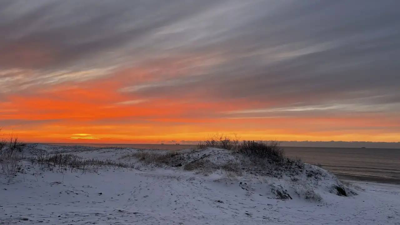 Закат на Балтийском море Закат на Балтийском море