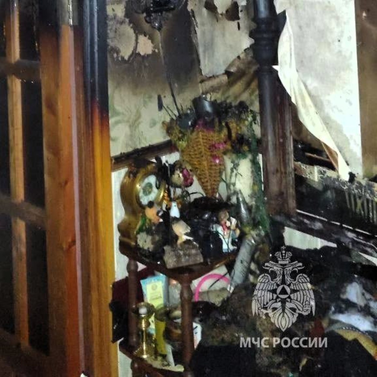 В Калининграде в СНТ «Победы» горел двухэтажный частный дом