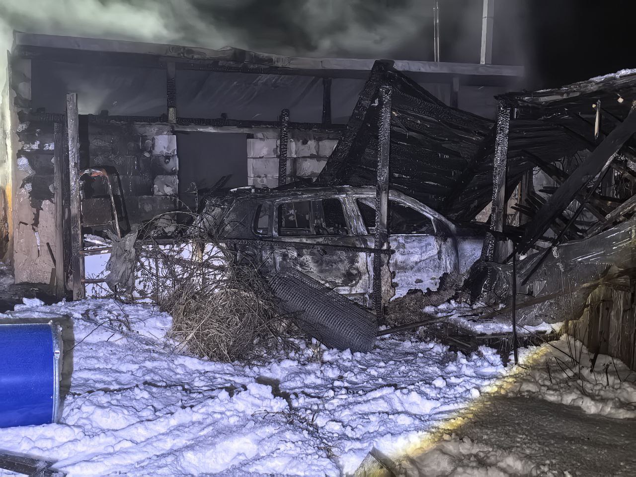 В Черняховске следователи регионального управления СКР выясняют обстоятельства гибели мужчины при пожаре