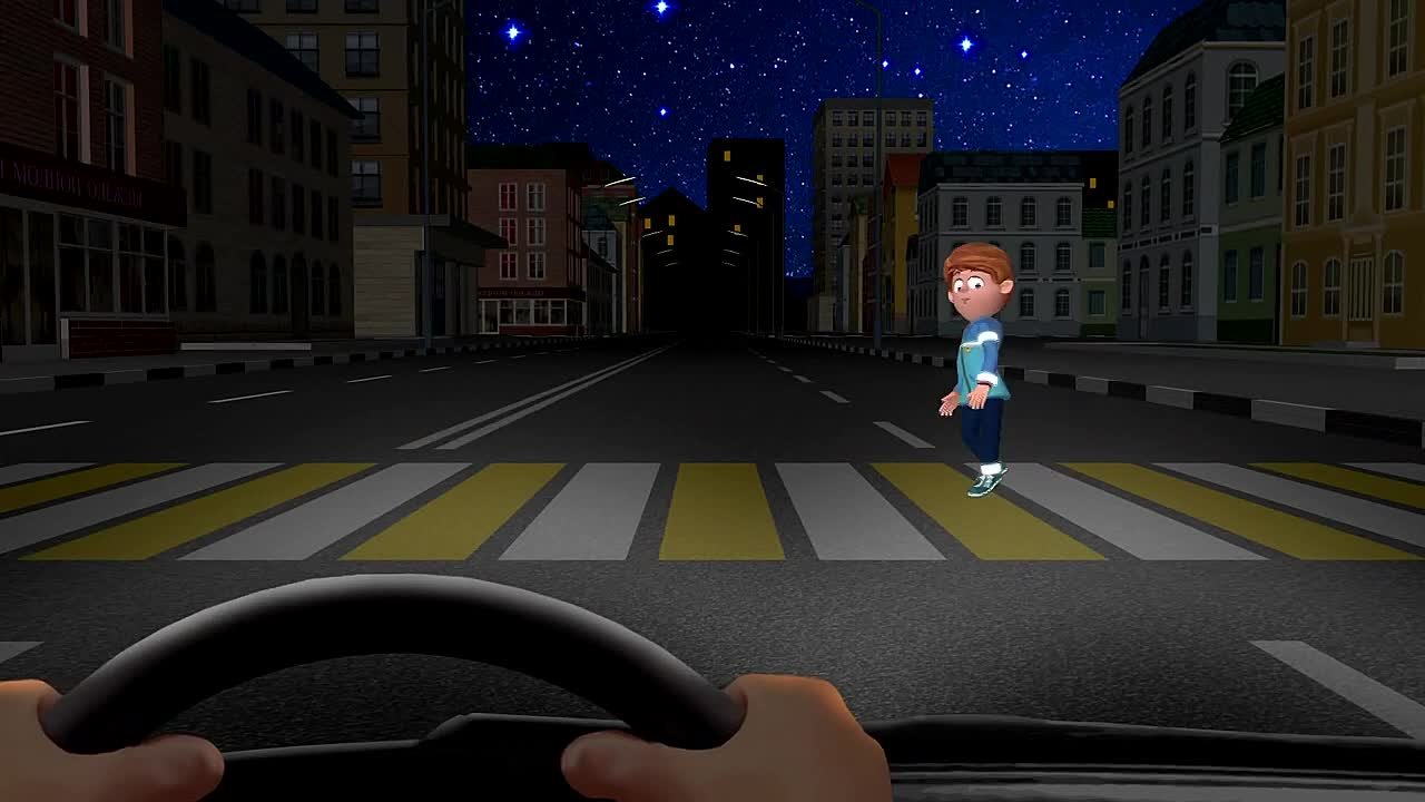 Госавтоинспекция Калининградской области напоминает о необходимости ношения световозвращающих элементов на одежде