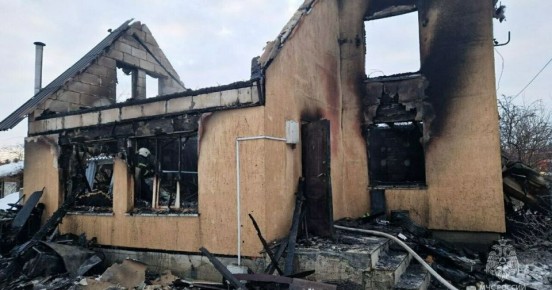 В Багратионовском районе сгорел частный дом с хозяином внутри