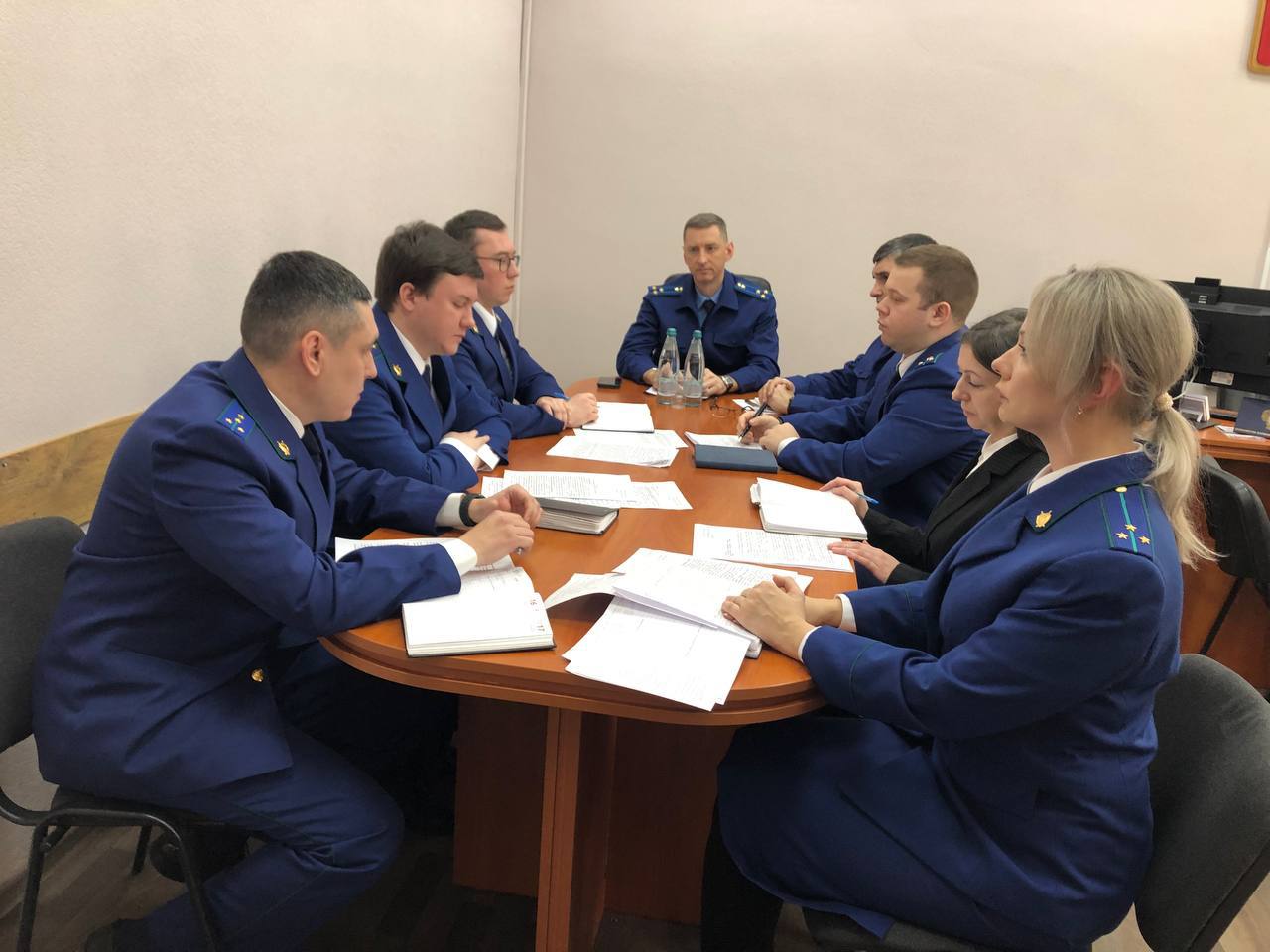 Под председательством заместителя прокурора Калининградской области Василия Безденежного подведены итоги работы прокуратур городов Советска и Балтийска