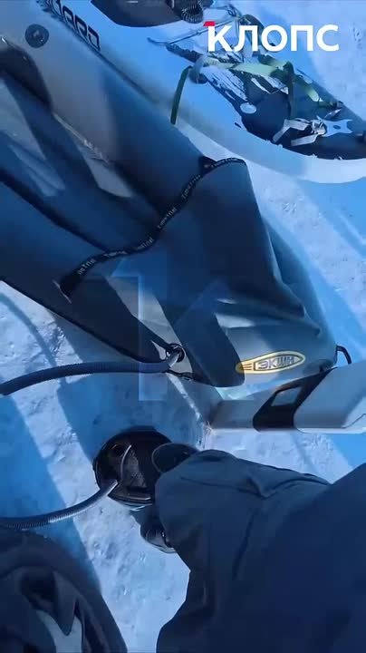 Калининградцы устроили покатушки на байдарках с горок в Романово