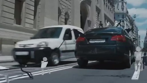 Уважаемые водители, снижайте скорость при подъезде к перекрёсткам и пешеходным переходам