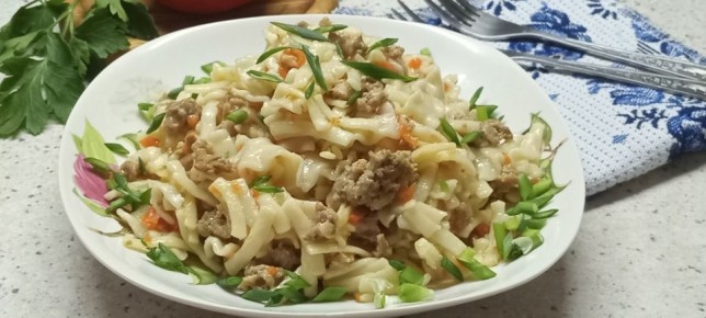 Лапша с фаршем: сытное угощение для любого времени суток