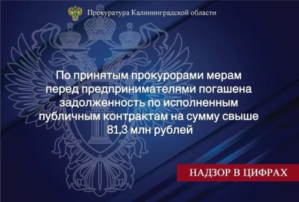 О принимаемых прокурорами мерах по защите прав субъектов предпринимательской деятельности
