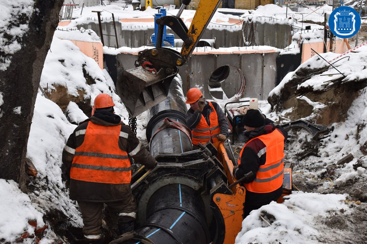 В Калининграде начали второй этап реконструкции канализационно-насосной станции на улице Полоцкой