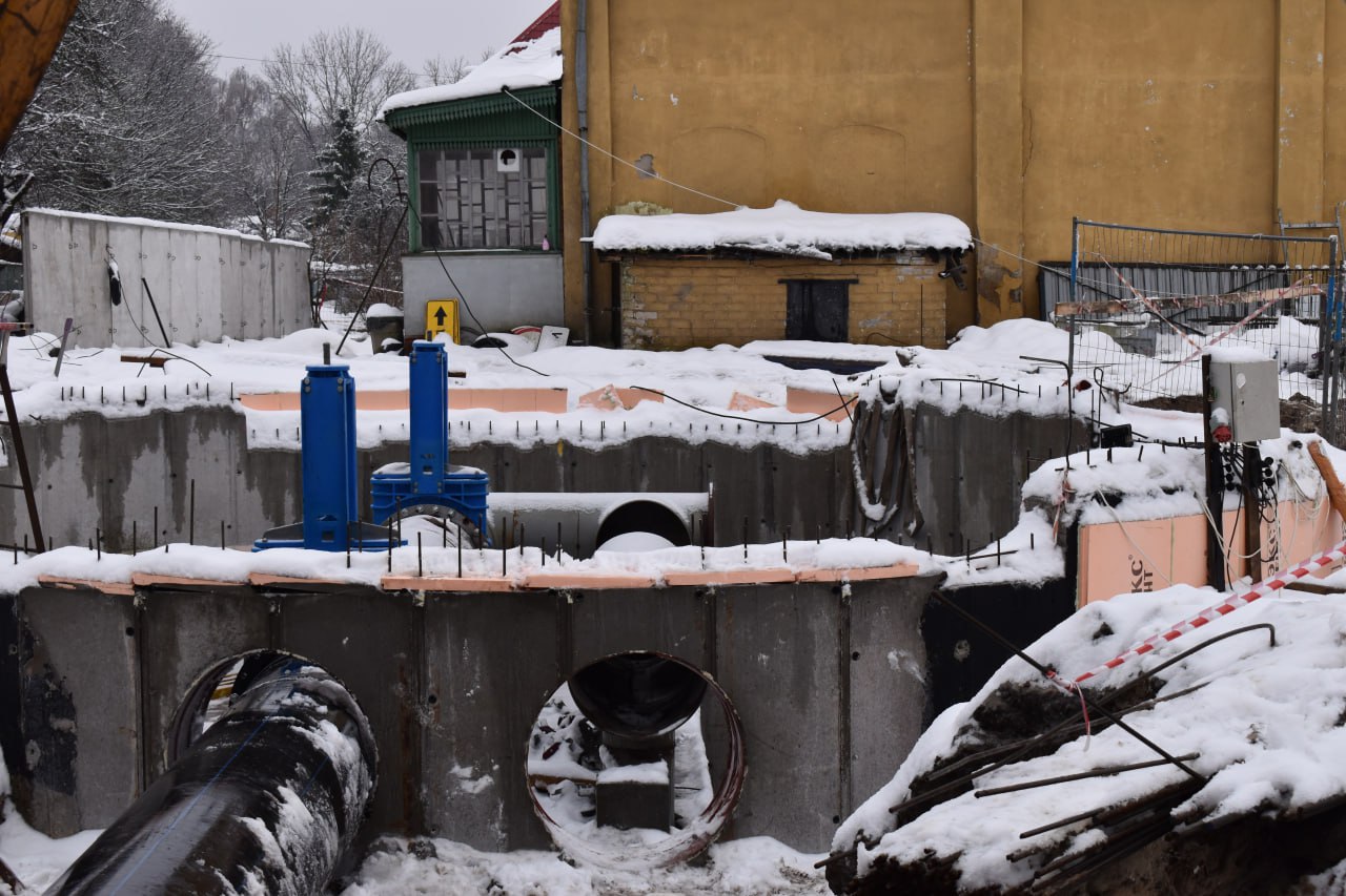 Канализационная станция на Полоцкой станет мощнее в два раза Канализационная станция на Полоцкой станет мощнее в два раза