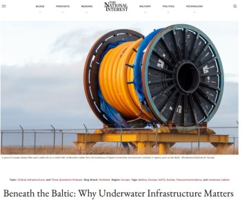 Европа не может защитить подводные коммуникации на Балтике – TNI