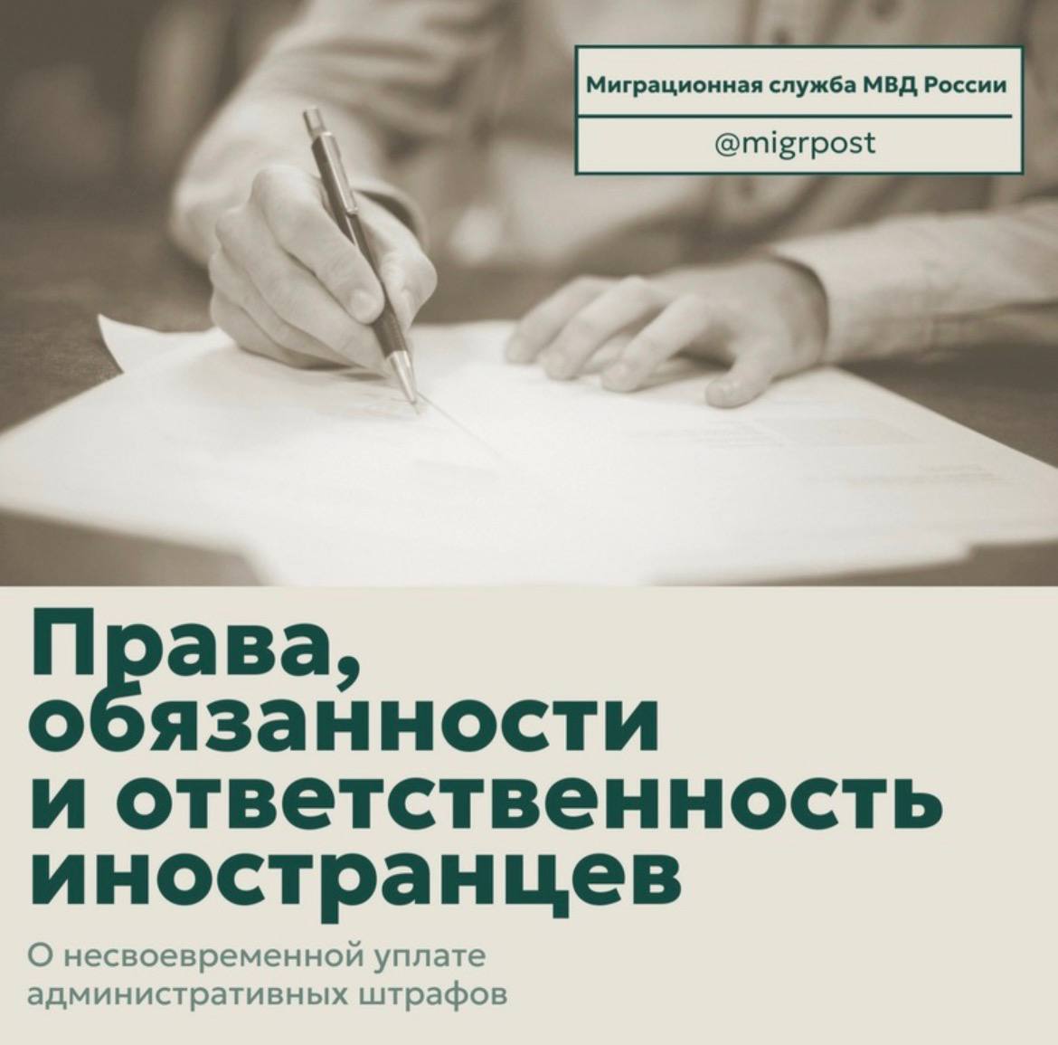 Несоблюдение иностранцами российского законодательства наказуемо