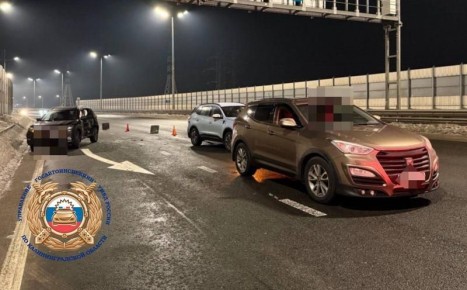 На окружной Калининграда «Ниссан» вырвался из-под управления