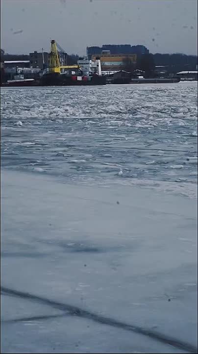 В порту слышно, как трещит лед! Весна вот-вот