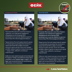 Фейк: Патриарх Кирилл освятил серверное оборудование мессенджера MAX, окропив его святой водой и совершив над ним молебен в машинном зале