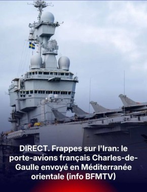 Роман Насонов: Французский авианосец "Шарль де Голль" и корабли сопровождения прерывают развертывание в Балтийском море и направляются в Средиземное