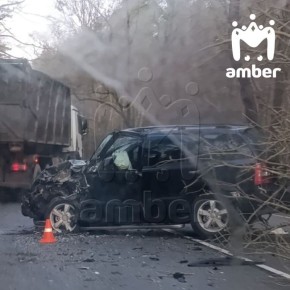 Две машины столкнулись в районе Кострово