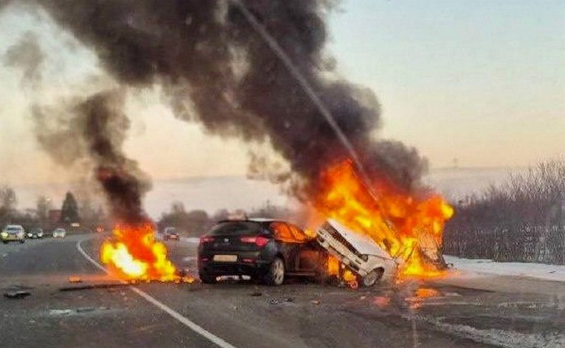 «Ребёнок без отца остался»: подробности огненного ДТП на берлинке