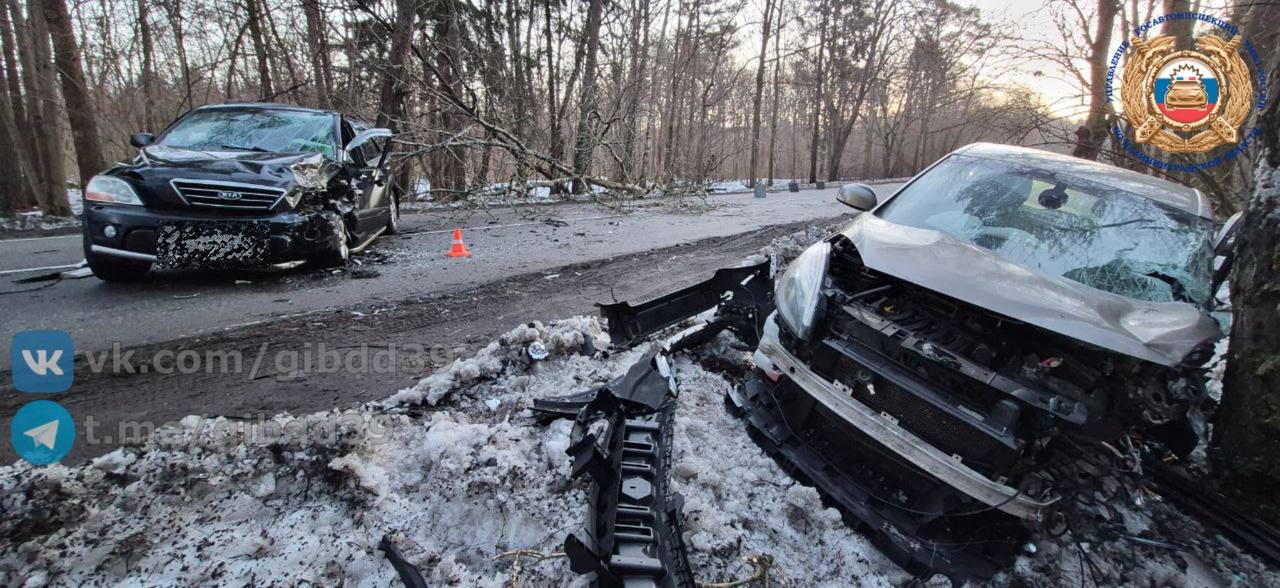 Столкновение в Зеленоградском районе