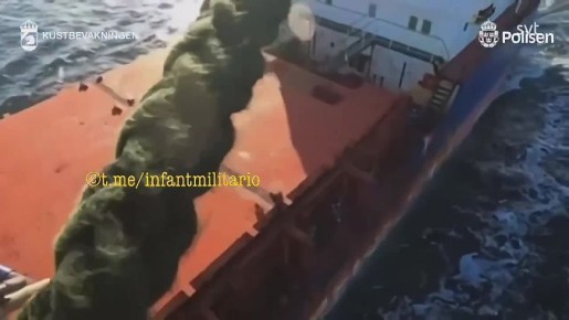 Шведские спецслужбы вместе с авиационной полицией и береговой охраной захватили российское судно, находившееся под санкциями и плавающее под «ложным флагом»