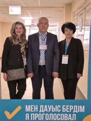 Председатель облизбиркома - международный наблюдатель на республиканском референдуме по вопросу принятия новой Конституции Республики Казахстан