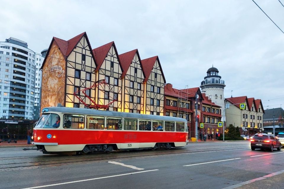 Власти ищут подрядчика для обустройства трамвайных платформ в центре Калининграда