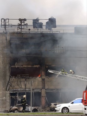 Пожар в ТЦ «Гиант»: актуальная информация