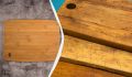 Как вернуть деревянной кухонной доске вид новой и без черноты