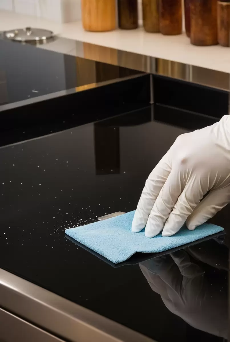 Как безопасно очистить стеклокерамическую плиту: советы по выбору инструментов и технологий