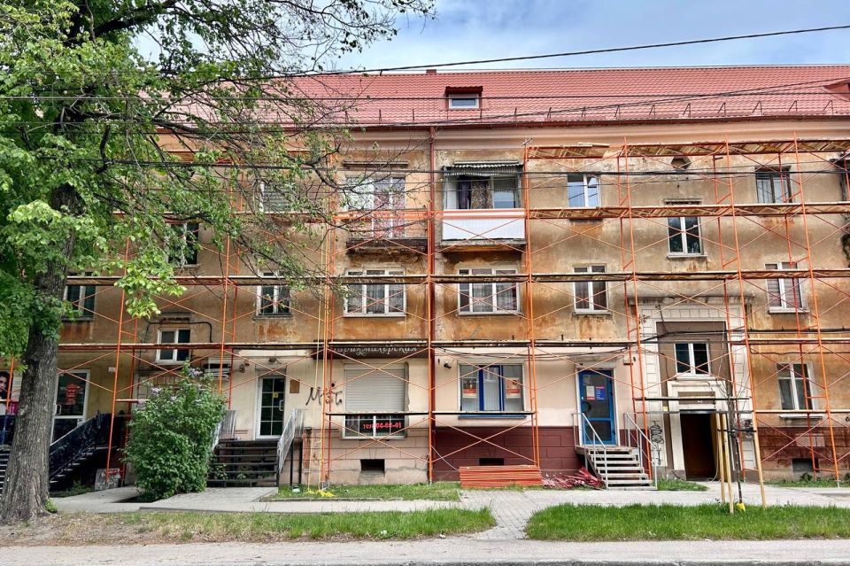 На улице Батальной, 39–45 в Калининграде начинают капитальный ремонт довоенного дома
