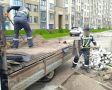 Зеленоградск проложил тротуары к дому частного застройщика