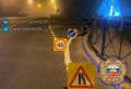 Мотоциклист врезался в забор у подсвеченной стелы в Светлогорске