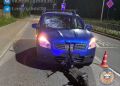 В Калининграде электросамокат атаковал на встречке «Ниссан»