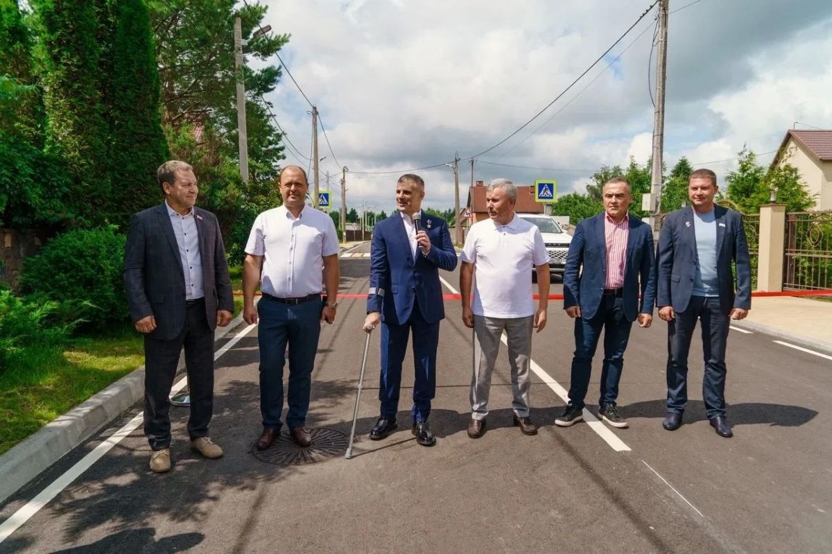 В пригороде Калининграда открыли идеальную дорогу В пригороде Калининграда открыли идеальную дорогу