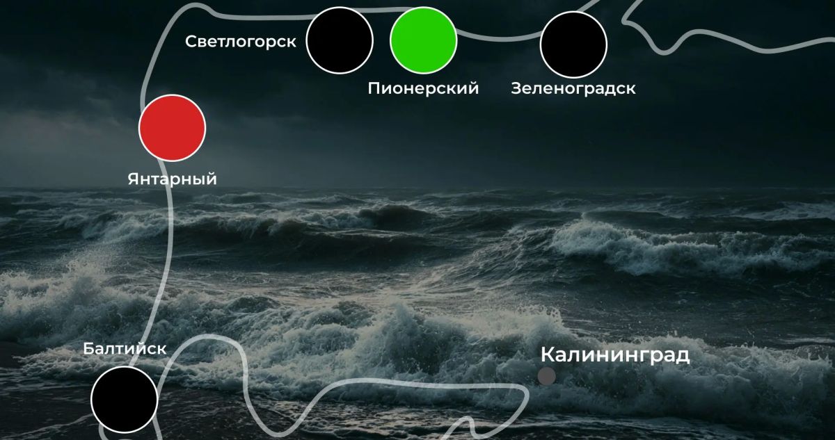 Погода на побережье в воскресенье, 19 июля