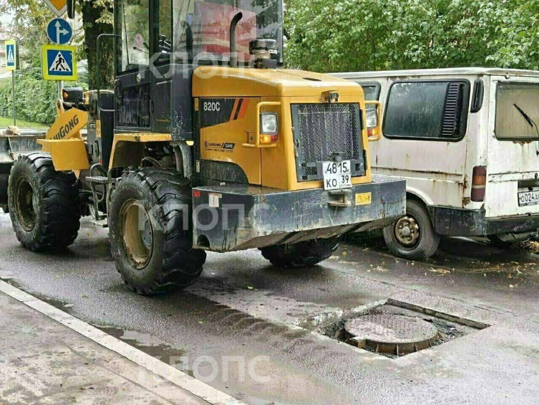 На Красной улице снова начались дорожные работы