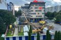 Рядом с гостиницей «Ибис» в центре Калининграда готовят строительную площадку