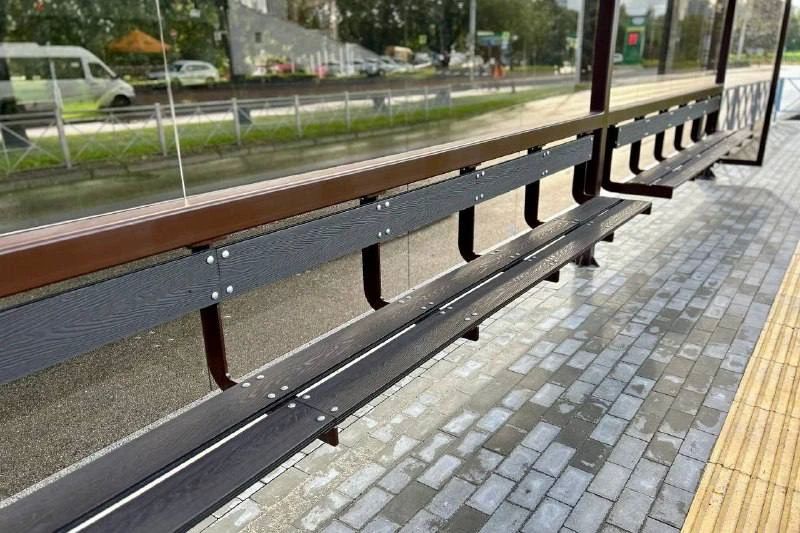 На улице Октябрьской и Московском проспекте в Калининграде завершили обустройство платформ на трамвайных остановках На улице Октябрьской и Московском проспекте в Калининграде завершили обустройство платформ на трамвайных остановках