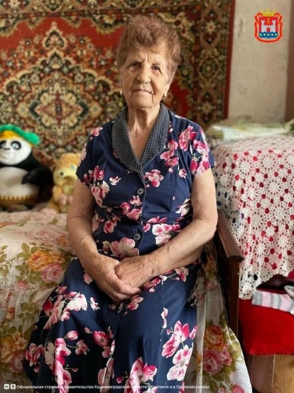 Сегодня 96 лет исполнилось ветерану становления Калининградской области Варваре Павловне Снигирёвой