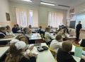 Сотрудники Госавтоинспекции ОМВД России «Зеленоградский» провели профилактическую беседу с учащимися МАОУ «СОШ п. Грачевка»