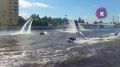 На парящих досках над Преголей!
