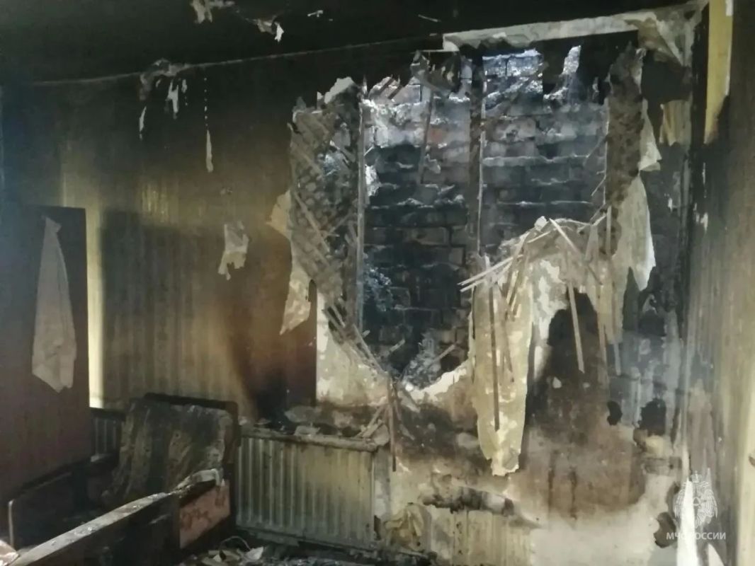 На пожаре в Зеленоградском округе погиб мужчина На пожаре в Зеленоградском округе погиб мужчина
