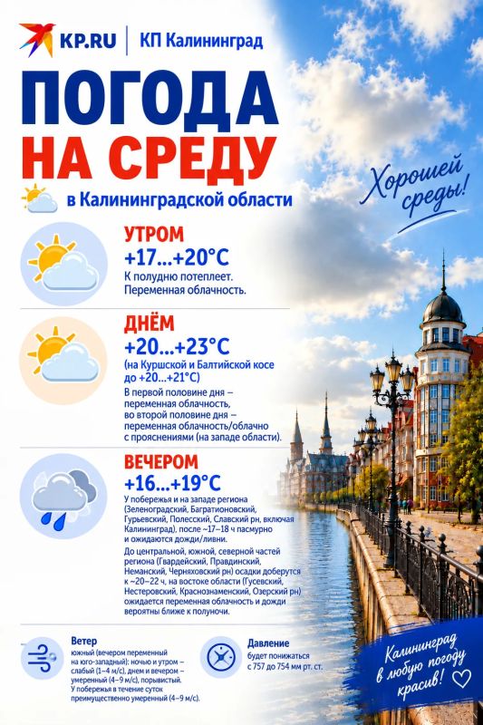 Доброе утро, Калининградская область!