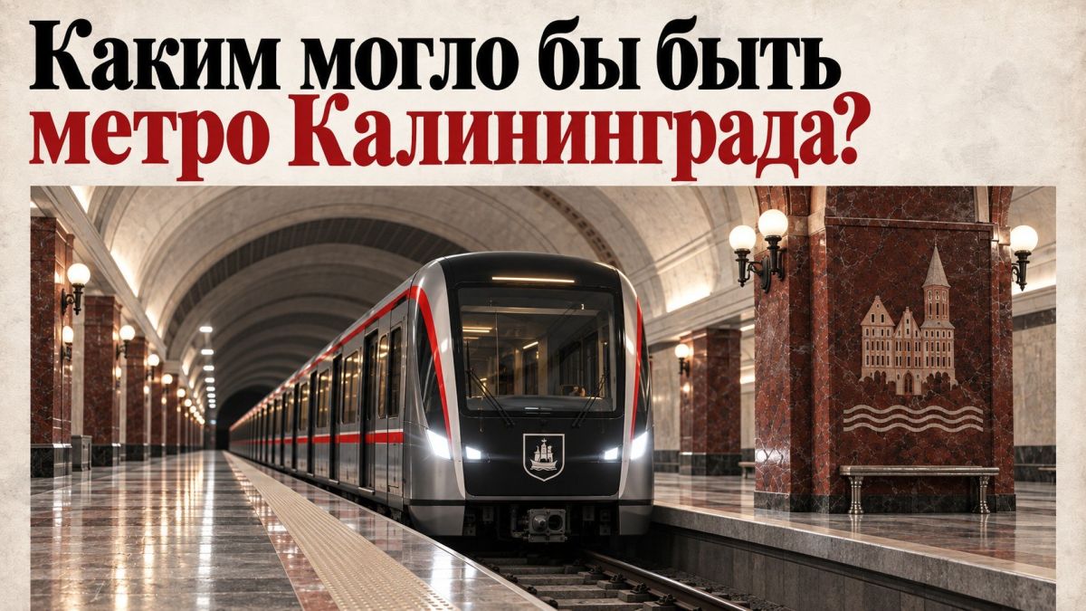 А каким могло бы быть метро Калининграда?