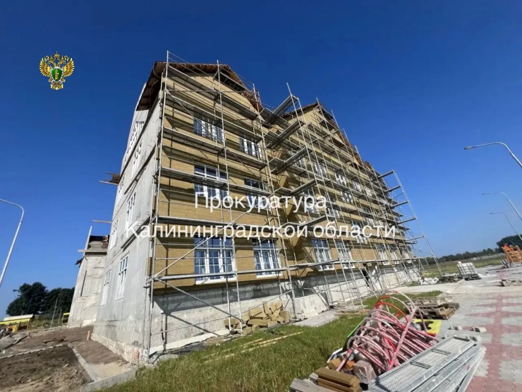 Прокуратурой осуществляется надзорное сопровождение строительства детского сада в Гвардейске Прокуратурой осуществляется надзорное сопровождение строительства детского сада в Гвардейске